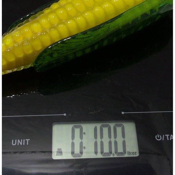 Beautiful Murano Style Encased Glass "Corn on the Cob" Decor - Picture 9 of 9